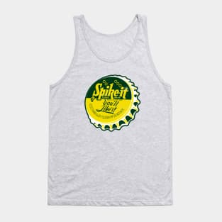 Vintage Spike It Soda Bottlecap Tank Top